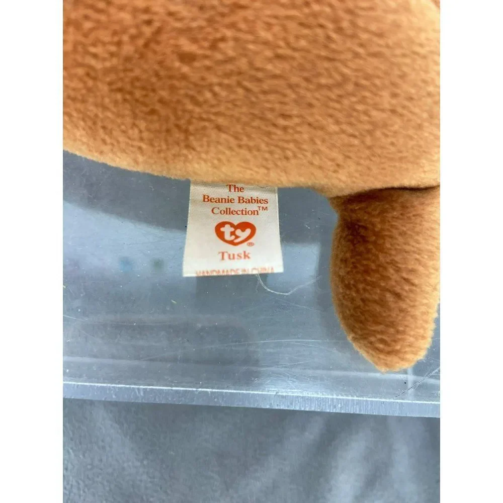 Ty‎ Beanie Baby Sealife Walrus Sea Animal Ocean Life 1995 Plush Stuffed animal